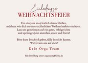 Einladungskarte geschäftlich Weihnachtsfeier Glühwein 3