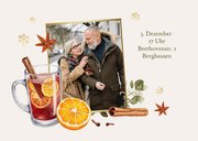 Einladungskarte Glühweinparty Winterfest 2