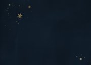 Einladungskarte Weihnachtsfeier Firma blau Schneekristall 2