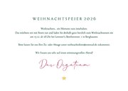 Einladungskarte Weihnachtsfeier Tannenzweige 3