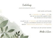 Einladungskarte zum 10. Hochzeitstag mit Foto 3