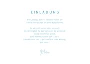 Einladungskarte zur Babyparty blau 3