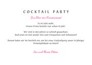 Einladungskarte zur Cocktail Party 3