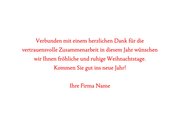 FairTrade-Weihnachtsgrußkarte geschäftlich mit Nussknacker 3
