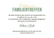 Foto-Einladung Familientreffen VIP-Ticket mit BBQ 3