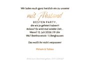 Foto-Einladung zur mit Abstand besten Party 3