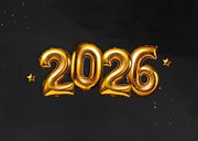 Foto-Weihnachtskarte Folienballon 2026  2
