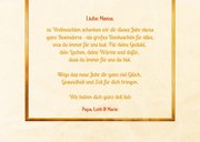 Foto-Weihnachtskarte Geschenkgutschein Weihnachtsdeko 3