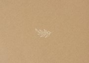 Fotocollage Geburt Kraftpapierlook Rückseite