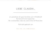 Fotokarte 6 Fotos Glückwunsch Oma Enkelkinder 3