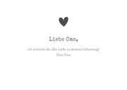 Fotokarte großes Foto mit Text 3