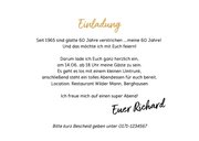 Geburtstagseinladung 1965 mit Foto 3
