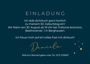 Geburtstagseinladung 50. Geburtstag eigene Fotos 3