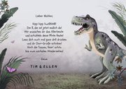 Geburtstagskarte Dschungel-Dino 3