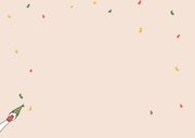 Geburtstagskarte 'Gans lieben Glückwunsch' Gans Konfetti 2