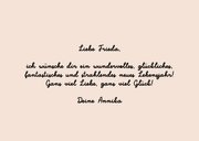 Geburtstagskarte 'Gans lieben Glückwunsch' Gans Konfetti 3