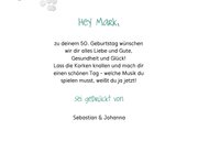 Geburtstagskarte Musikkassette mit Foto 3