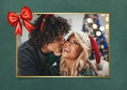 Geburtstagskarte Tannenzweige 'Merry Birthday' Ilex 2