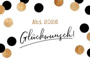 Glückwunschkarte Abitur bestanden 2026 eigene Fotos 2