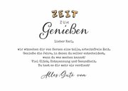 Glückwunschkarte 'Endlich Ruhe(stand)' 3