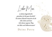 Glückwunschkarte Fotocollage Jugendweihe Vogel 3