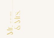  Gruppentischkarte 'Take your seat' Gold modern 2