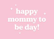 Grußkarte 'Happy mommy te be' 2