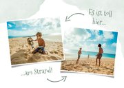 Grußkarte Urlaub mit Fotos 2