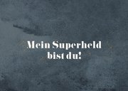 Grußkarte Vatertag 'Superdad' 2