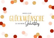 Gutschein-Glückwunschkarte zum Geburtstag 2