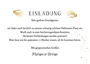 Halloween-Einladung Eintrittskarte 3