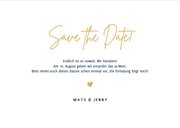 Hochzeit Save-the-Date-Karte klassisch Dunkelblau 3