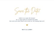 Hochzeit Save-the-Date-Karte klassisch Dunkelblau 3