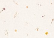 Hochzeitskarte Trauzeugin fragen Papier gepressten Blumen Rückseite