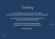 Jubiläumskarte Dienstjubiläum mit Foto 3