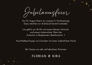 Jubiläumskarte Fotocollage Holzoptik 5. Hochzeitstag 3