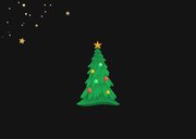 Lustige Weihnachtskarte 3 Porträts mit Hüten und Brillen 2