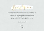 Muttertagskarte mit Blumenrahmen 'Bonus Mama' 3