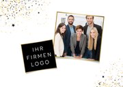 Neujahrskarte 2026 gold neues Jahr 2