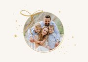 Neujahrskarte eigenes Foto 'Glaube, Hoffnung & Liebe' 2