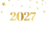 Neujahrskarte Firma Jahreszahl und Logo 2