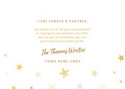 Neujahrskarte Firma Jahreszahl und Logo 3