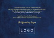 Neujahrskarte IT-Firma Binärcode 3