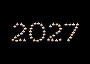 Neujahrskarte Teelichter 2027 2