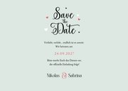 Save-the-Date-Karte Hochzeit Vintage Cabrio Oldtimer 3