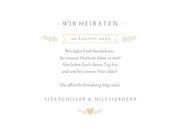 Save-the-Date-Karte zur Hochzeit mit eigenem Foto und Herzen 3