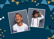 Trendy Einladung zur Kommunion mit Fotos innen 2