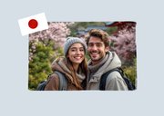 Urlaubsfotos Grüße aus Japan Ansichtskarte Fotocollage 2