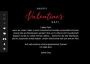 Valentinskarte eigene Fotos Streamingdienst Serie Film 3