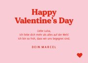 Valentinskarte 'I'm delulu for you' Schriftzug 3